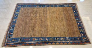 Alfombra Gabbeh Persa Marrón