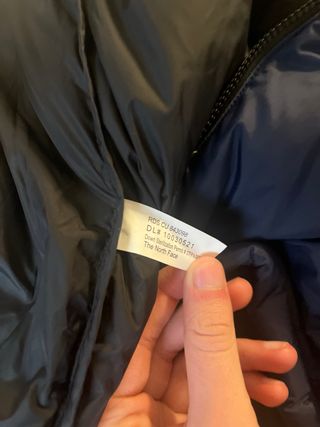 The North Face Abrigo Azul y Negro