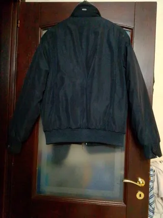 Giubbotto uomo POLBOT nero con pelliccia