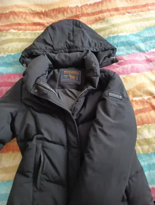 Piumino Woolrich donna nero taglia M