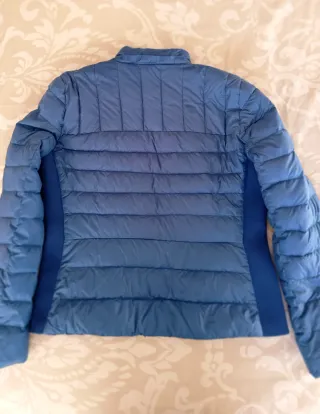 Plumas ligero Zara mujer azul