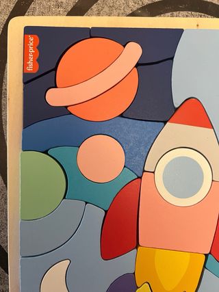 Puzzle Madera Fisher-Price Espacial