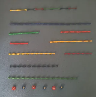 Juego de imanes de colores