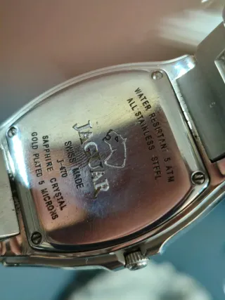 Reloj Jaguar Oro y Plata