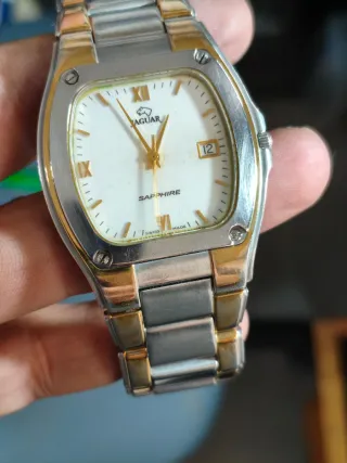 Reloj Jaguar Oro y Plata