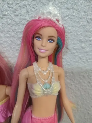 Lote 2 Barbie Sirenas