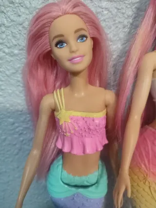Lote 2 Barbie Sirenas