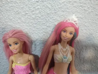 Lote 2 Barbie Sirenas