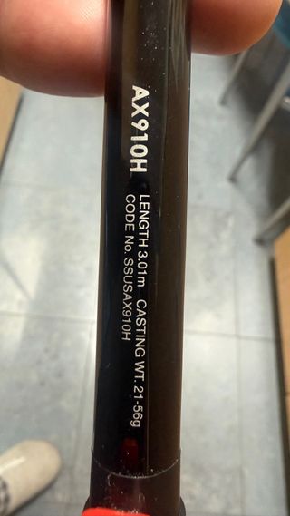 Caña Shimano SUSTAIN AX Spinning 9'10 H