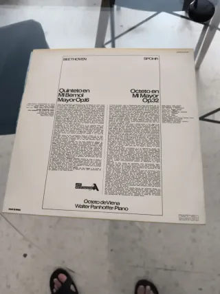 Vinilo Clásico Beethoven y Spohr