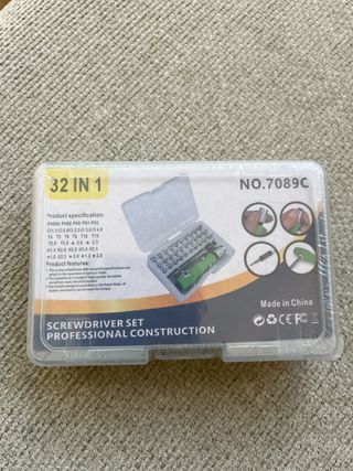 Juego de destornilladores 32 en 1