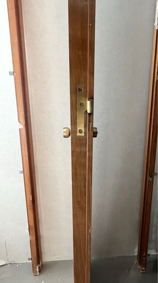 Pack 7 puerta de madera con pomo