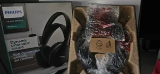 Auriculares Philips Inalámbricos Negros