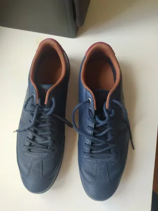 Zapatos Lacoste Juveniles Originales Azul