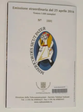 Folder Vaticano Giubileo 2016 - Edizione Limitata