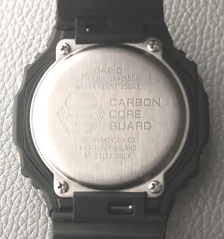 Reloj Casio G-Shock GA-2100 Carbon Core Guard.