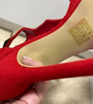 Zapatos de tacón Annalisa Rojos Talla 36