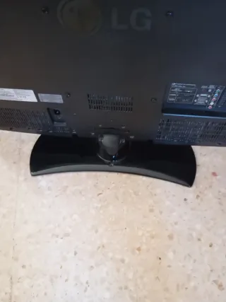 Televisión LG Negra