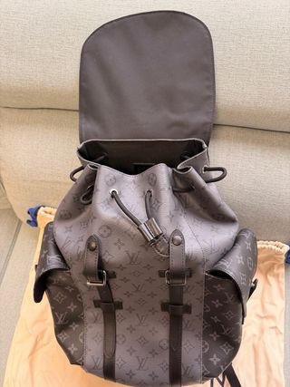 Mochila Louis Vuitton Christopher MM bicolor