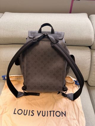 Mochila Louis Vuitton Christopher MM bicolor