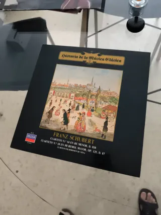 Vinilo Franz Schubert - Cuartetos