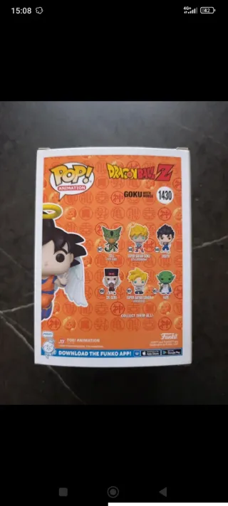 Funko Pop Goku con Alas 1430 Dragon Ball Z PX