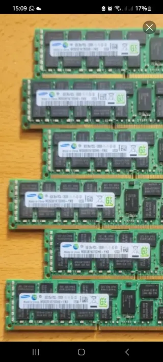 6x 8GB ddr3 Samsung RAM server 48 gb  12800r ecc