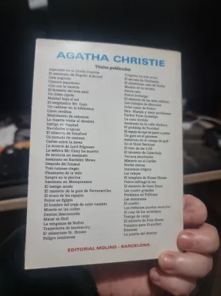 Libros de Aghata Christie