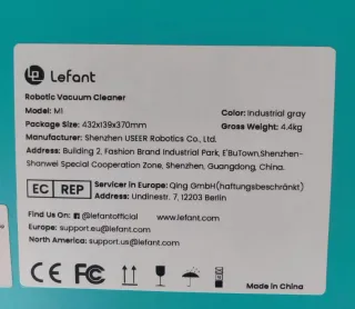 Aspirador Robot Lefant  (MAPEO INTELIGENTE)