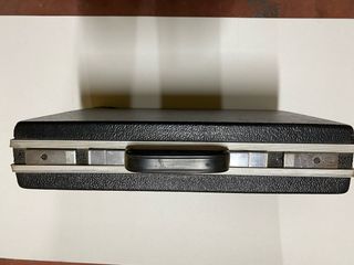 Maletín antiguo negro