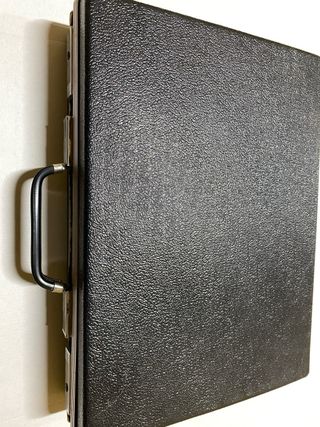 Maletín antiguo negro