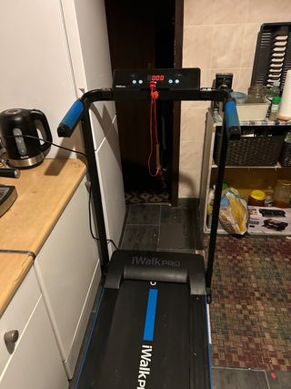 Cinta de correr y andar plegable