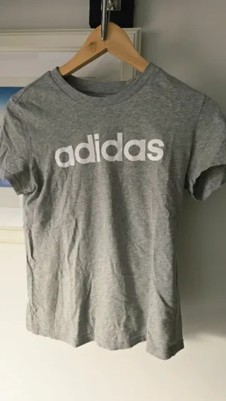 Camiseta Adidas Gris Talla S