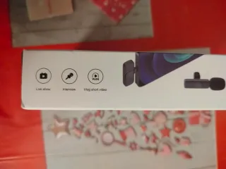 Microfono Lavalier Wireless USB-C per iPhone