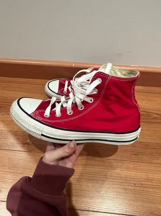 Converse Rojas Talla 36