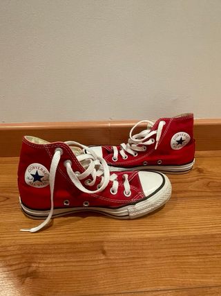Converse Rojas Talla 36