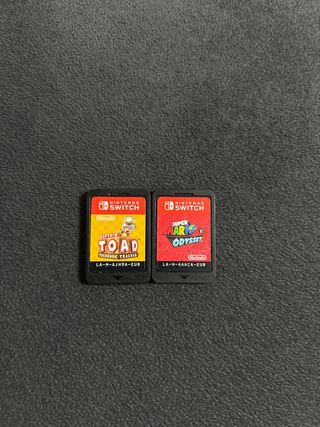 Juegos Nintendo Switch:Captain Toad y Mario Odysse