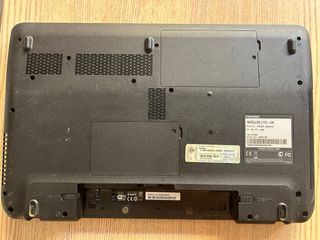 Portátil Toshiba Plata y Negro