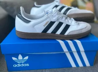Adidas Samba Zapatillas Blancas y Negras