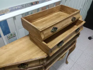 Consola Recibidor Madera 2 Cajones