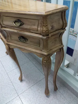 Consola Recibidor Madera 2 Cajones