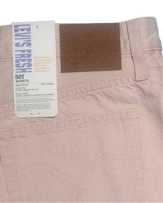 Talla S (27). Short vaquero rosa LEVI’S 501