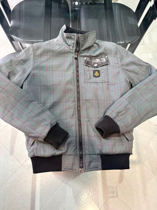 Giubbotto Refrigue, fantasia a quadri