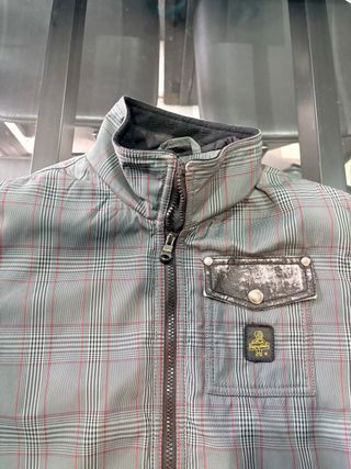 Giubbotto Refrigue, fantasia a quadri