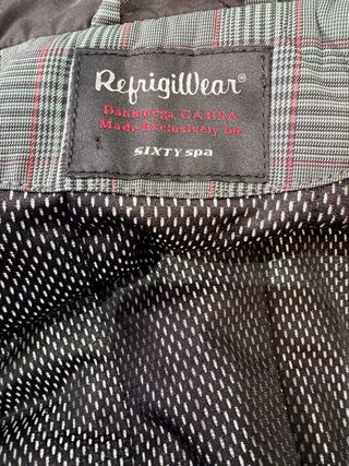 Giubbotto Refrigue, fantasia a quadri