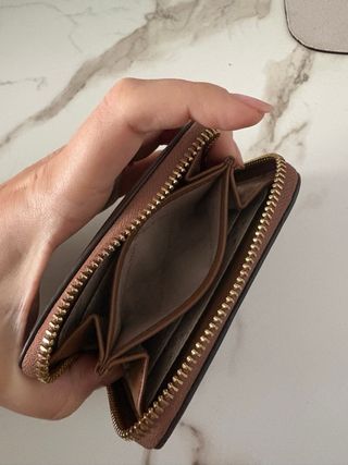 Cartera Michael Kors Marrón y Dorada