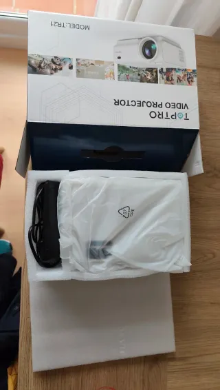 Proyector TOPTR Blanco nuevo