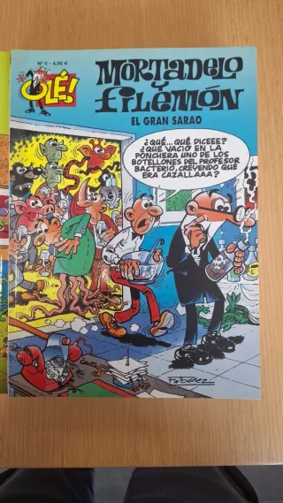 Cómics Mortadelo y Filemón