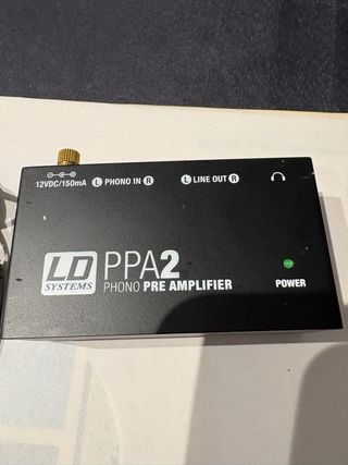 LD Systems PPA2 Pre-Amplificador Phono  ,son dos