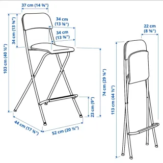 Taburete Alto Plegable Ikea